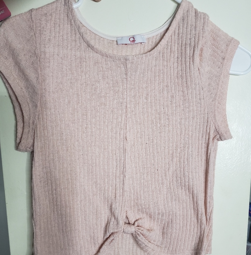 Pink crop top